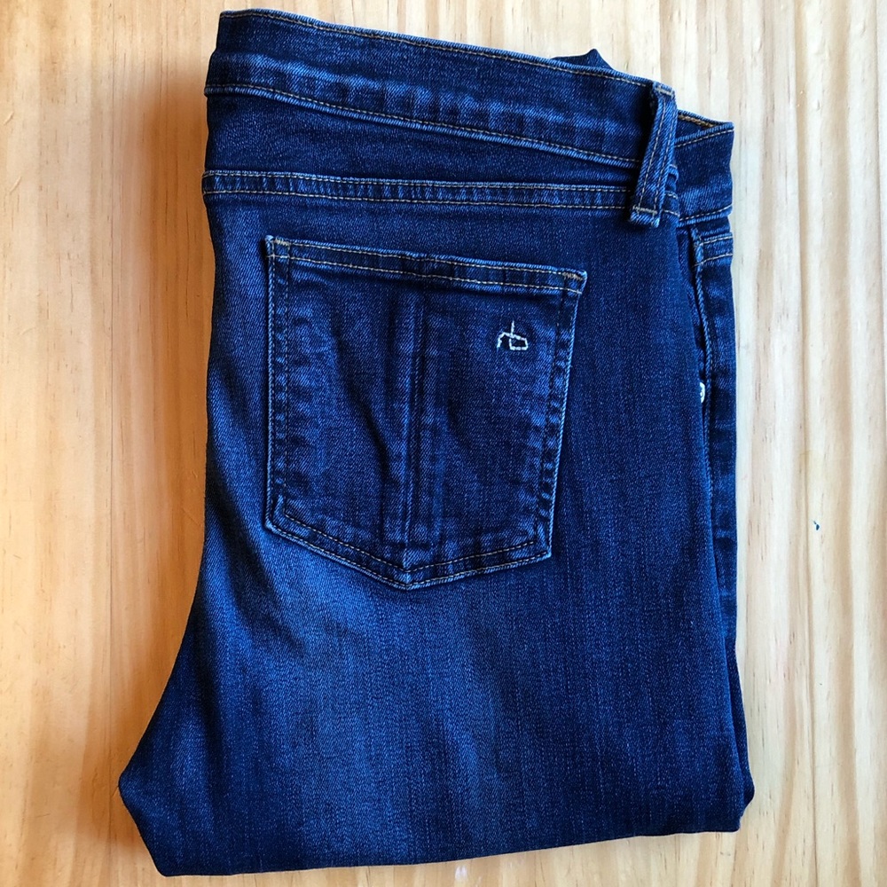 rag & bone dark denim in like new condition